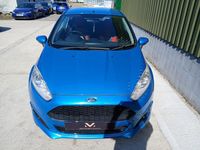 Used Ford Fiesta Zetec 2014 Blue Hatchback