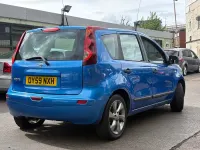 Used Nissan Note Visia 110 HP (80 kW) 2009 Blue Hatchback