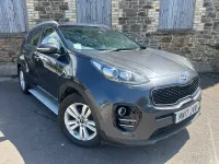 Used Kia Sportage 115 HP (84 kW) 2017 Silver SUV