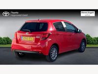 Used Toyota Yaris 99 HP (72 kW) 2016 Red Hatchback