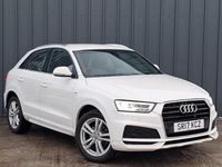 Used Audi Q3 S-Line 150 HP (110 kW) 2017 White SUV