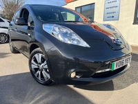 Used Nissan Leaf Tekna 30 kW (41 HP) 2016 Black Hatchback