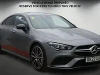 Used Mercedes CLA35 AMG Premium 306 HP (225 kW) 2022 Grey Coupe