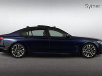 Used BMW 730L M Sport 261 HP (191 kW) 2021 Blue Sedan