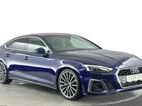 Used Audi A5 Sportback S-Line 204 HP (150 kW) 2024 Blue Hatchback