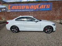 Used BMW 218 Sport Line 150 HP (110 kW) 2016 White Coupe