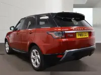 Used Land Rover Range Rover Sport HSE 240 HP (176 kW) 2018 Red SUV