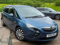 Used Vauxhall Zafira 170 HP (125 kW) 2014 Blue MPV
