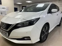 Used Nissan Leaf N-Connecta 110 kW (150 HP) 2020 White Hatchback