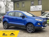 Used Ford Ecosport Titanium 125 HP (91 kW) 2015 Blue SUV