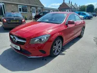 Used Mercedes CLA200 2017 Red Coupe