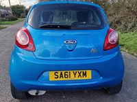 Used Ford Ka Zetec 69 HP (50 kW) 2011 Blue Hatchback