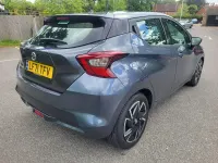 Begagnad Nissan Micra Acenta 92 HK (67 kW) 2021 Grå Halvkombi