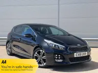 Used Kia Ceed GT-Line 134 HP (98 kW) 2018 Black Hatchback