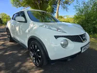 Used Nissan Juke Tekna 110 HP (80 kW) 2012 White SUV