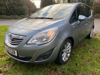 Used Vauxhall Meriva 140 HP (102 kW) 2012 Silver MPV