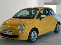 Used Fiat 500 69 HP (50 kW) 2014 Yellow Hatchback