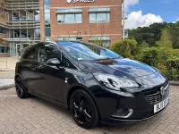Used Vauxhall Corsa Edition 90 HP (66 kW) 2015 Black Hatchback