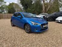 Begagnad Mazda 2 Inclusive 2016 Blå Halvkombi