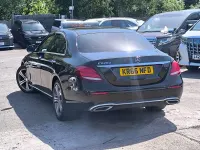 Used Mercedes E220 Premium 2017 Black Sedan