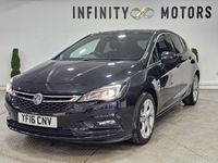 Used Vauxhall Astra SRi 150 HP (110 kW) 2016 Black Hatchback