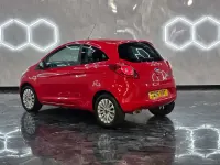 Used Ford Ka Zetec 69 HP (50 kW) 2015 Red Hatchback