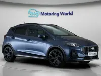 Begagnad Ford Fiesta Active X 101 HK (74 kW) 2023 Blå Halvkombi