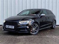 Used Audi S3 Sportback Comfort 2018 Black Hatchback