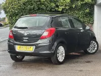 Second-hand Vauxhall Corsa 100 CP (73 kW) 2012 Negru Hatchback