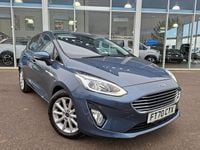 Usado Ford Fiesta Titanium 95 HP (69 kW) 2021 Azul Citadino