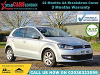 Used VW Polo Match 60 HP (44 kW) 2012 Silver Hatchback