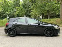 Used Mercedes A180 AMG line 2017 Black Hatchback