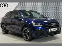 Used Audi Q2 Black Edition 147 HP (108 kW) 2021 Blue SUV