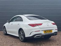Used Mercedes CLA250e AMG Line Premium Plus 218 HP (160 kW) 2021 White Sedan