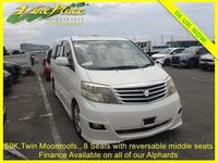Used Toyota Alphard 2007 White MPV