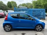 Second-hand Peugeot 107 68 CP (50 kW) 2010 Albastru Hatchback
