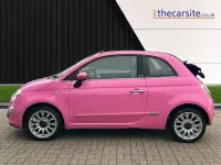 Begagnad Fiat 500C Pop 69 HK (50 kW) 2010 Rosa Cab