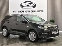 Used Vauxhall Grandland X Sport 120 HP (88 kW) 2018 Black SUV