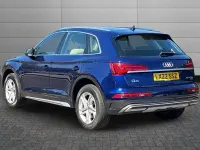 Used Audi Q5 Sport 299 HP (219 kW) 2022 Navarra blue SUV