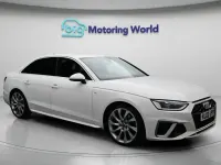 Used Audi A4 S-Line 150 HP (110 kW) 2021 White Sedan
