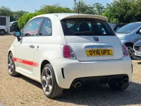 Used Abarth 595 140 HP (102 kW) 2016 White Hatchback