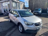 Used Vauxhall Crossland X 81 HP (59 kW) 2018 Silver SUV