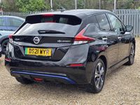 Used Nissan Leaf N-Connecta 110 kW (150 HP) 2021 Black Hatchback