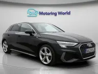Used Audi A3 Sportback S-Line 150 HP (110 kW) 2023 Black Hatchback