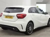 Used Mercedes A200 134 HP (98 kW) 2017 White Hatchback