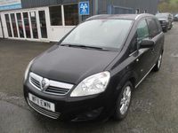 Used Vauxhall Zafira Design Edition 125 HP (91 kW) 2011 Black MPV