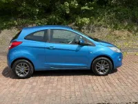 Używany Ford Ka 69 KM (50 kW) 2010 Niebieski Hatchback
