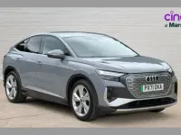 Used Audi Q4 e-tron S-Line 125 kW (170 HP) 2022 Grey SUV