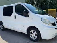 Used Renault Trafic 115 HP (84 kW) 2008 White MPV