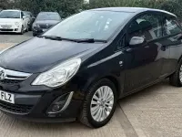 Used Vauxhall Corsa 86 HP (63 kW) 2013 Black Hatchback
